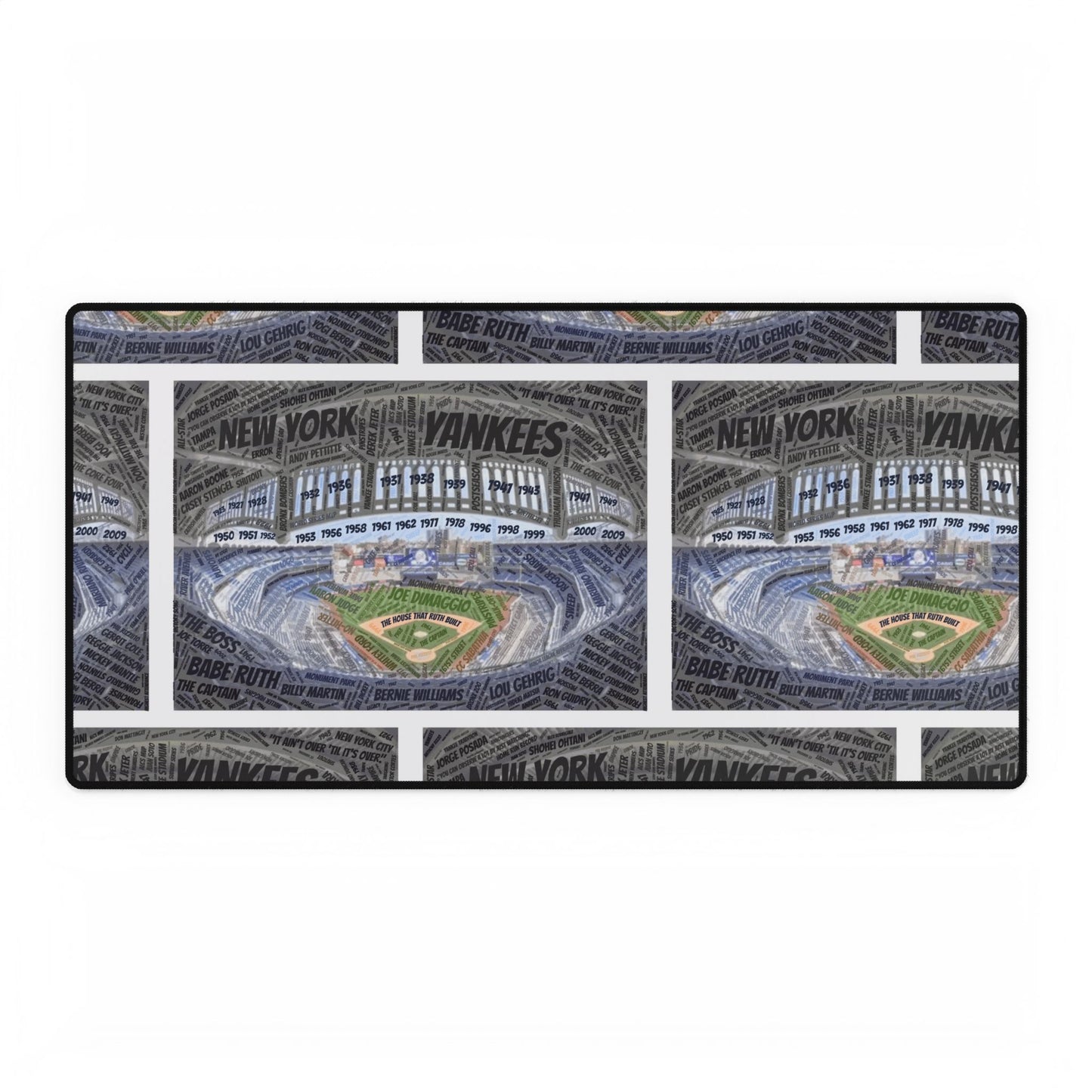 The House That Ruth Built – Stadium Tribute Design - Desk Mat