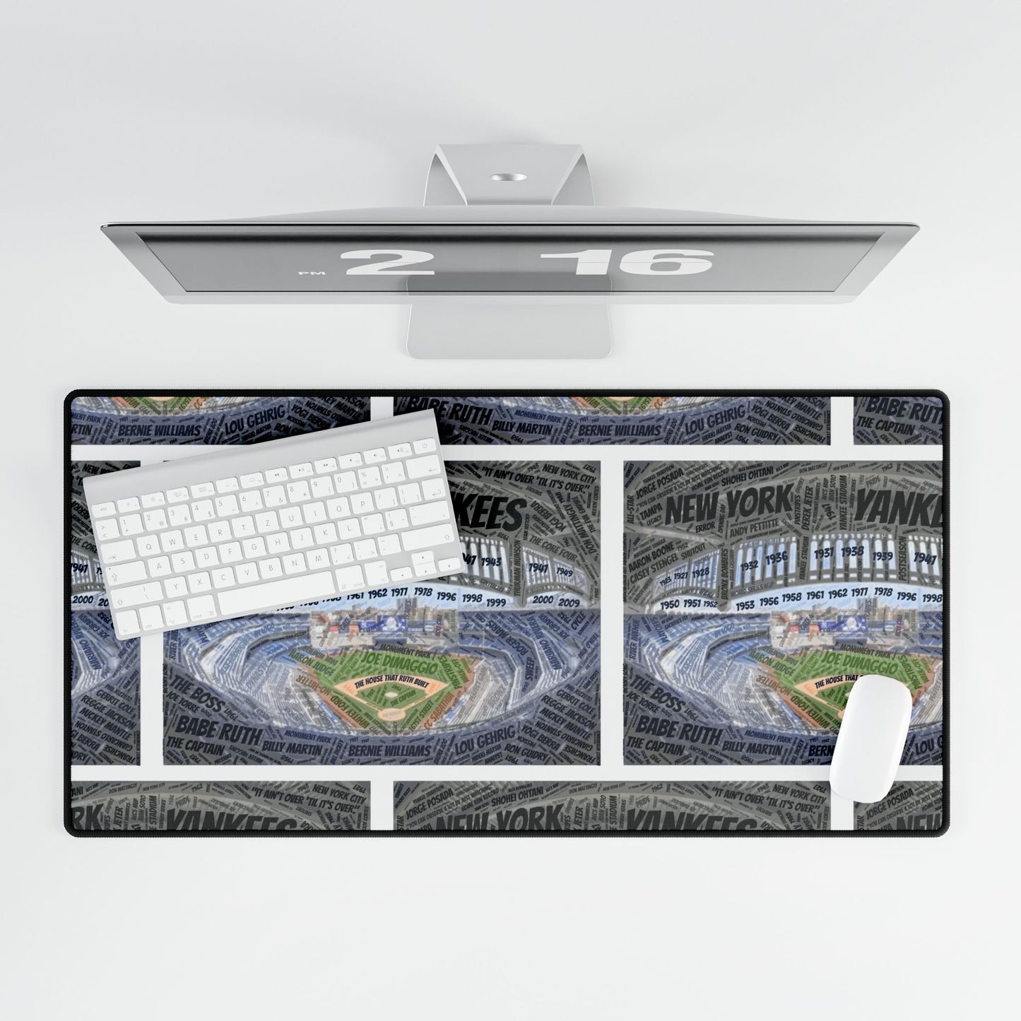 The House That Ruth Built – Stadium Tribute Design - Desk Mat
