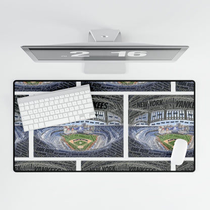 The House That Ruth Built – Stadium Tribute Design - Desk Mat