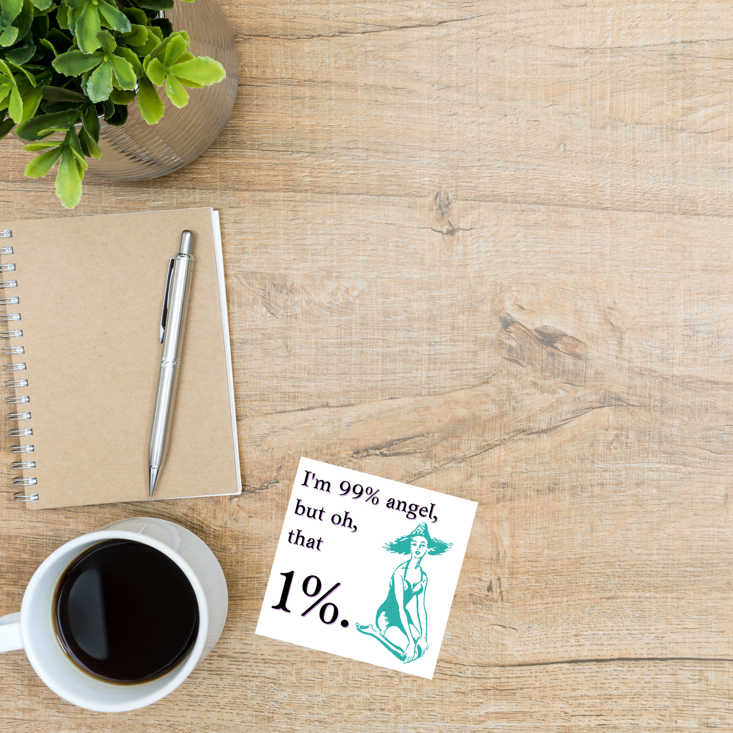Vintage Snarky Coasters