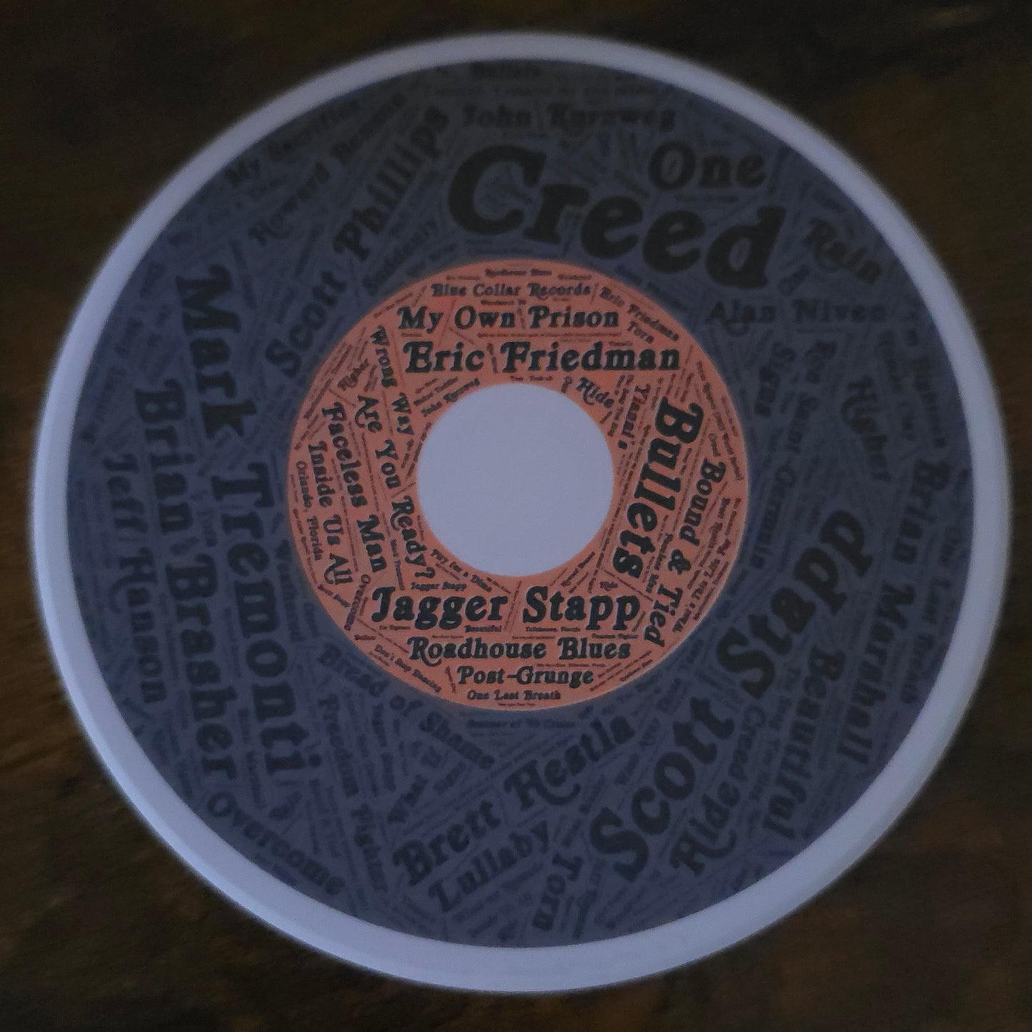 Ceramic Album Coasters