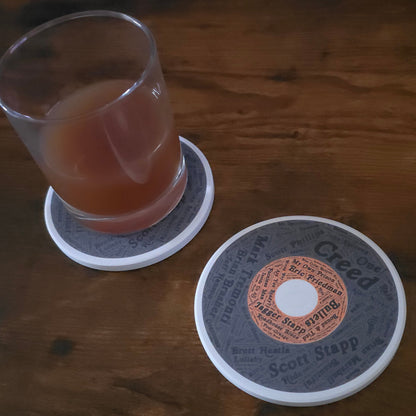 Ceramic Album Coasters