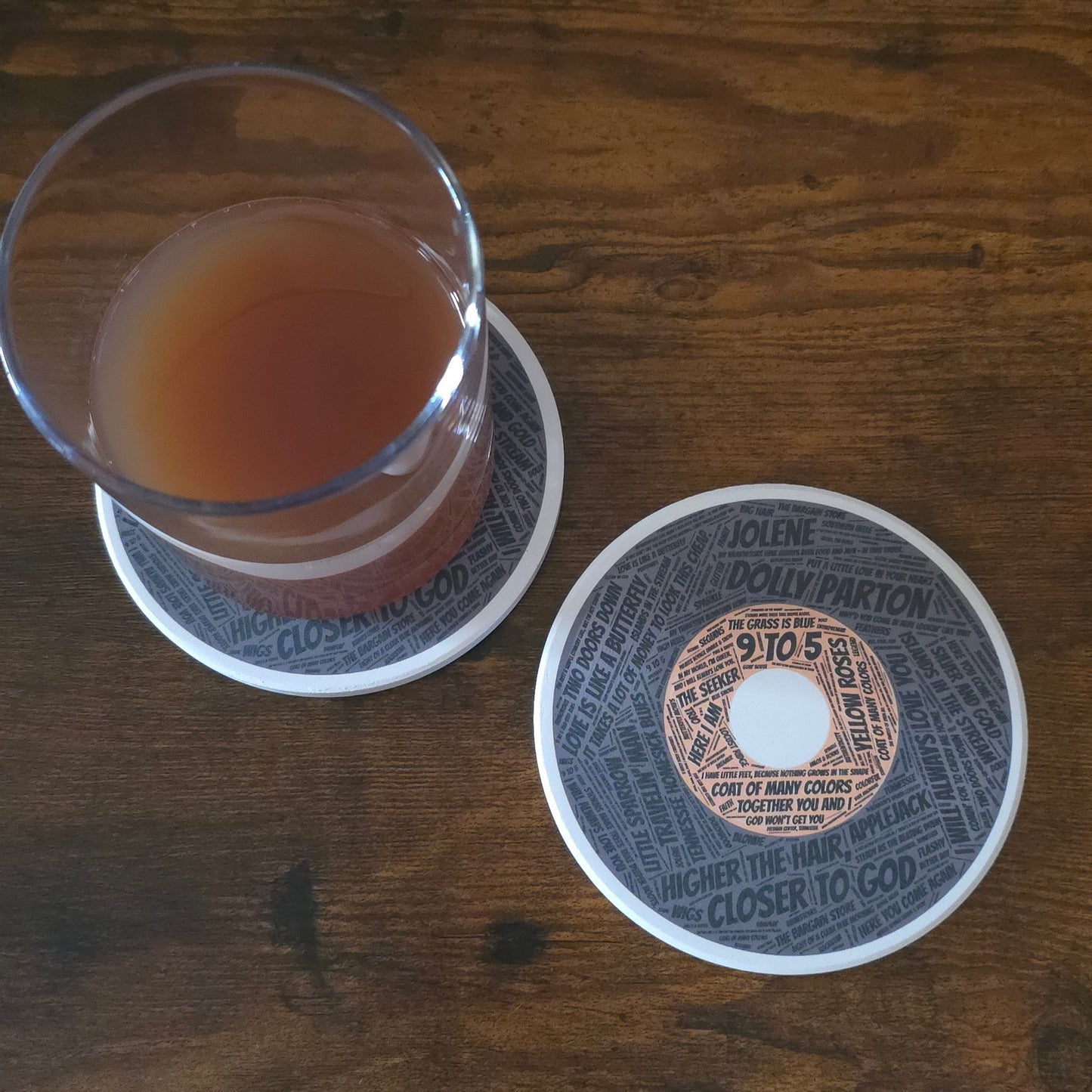 Ceramic Album Coasters