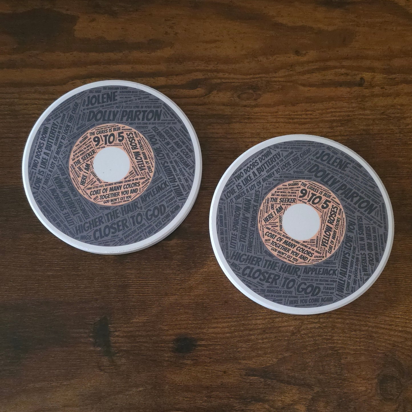 Ceramic Album Coasters