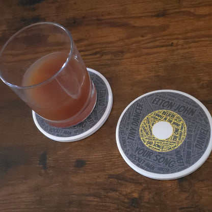 Ceramic Album Coasters