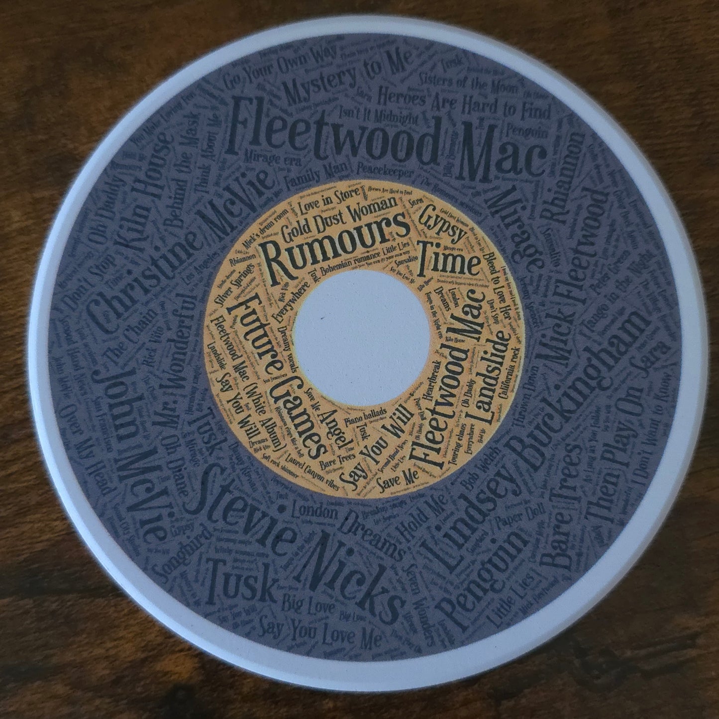 Ceramic Album Coasters