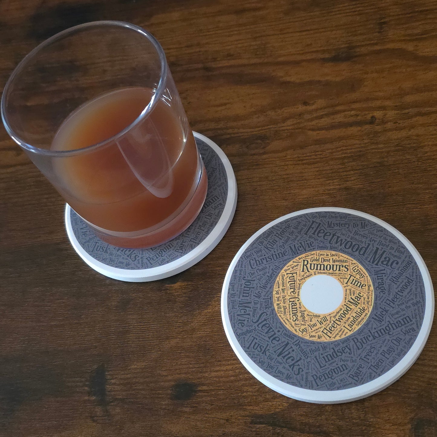 Ceramic Album Coasters