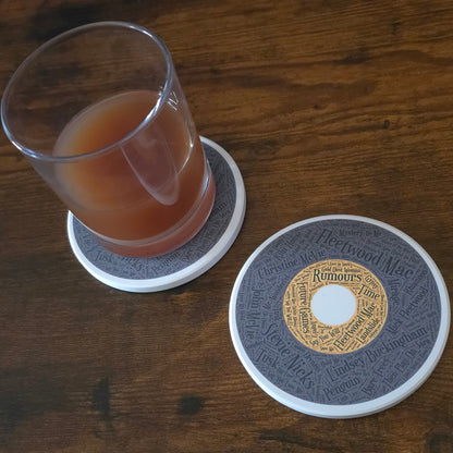 Ceramic Album Coasters