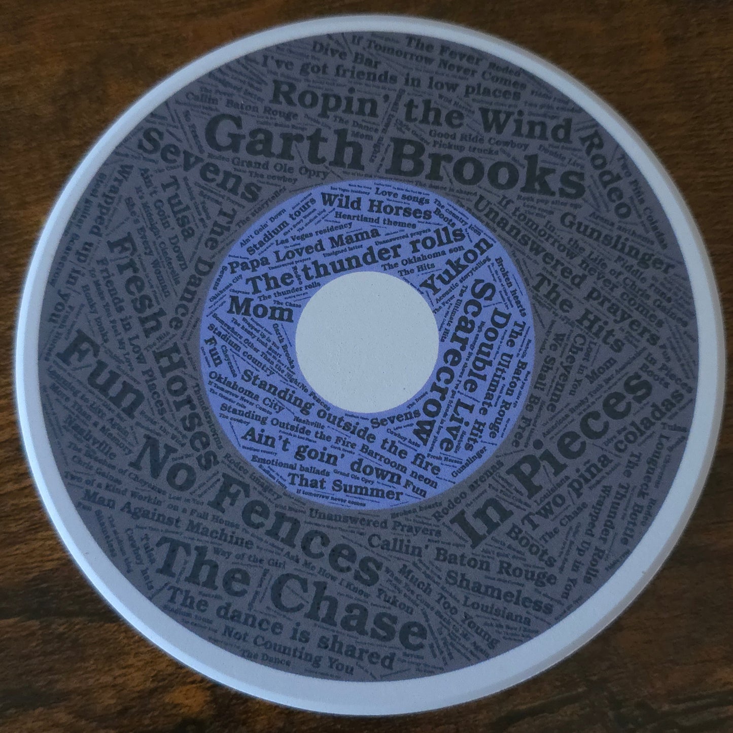 Ceramic Album Coasters