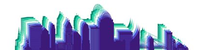Cincinnati LGBTQ+ Skyline Ceramic Wall Tiles