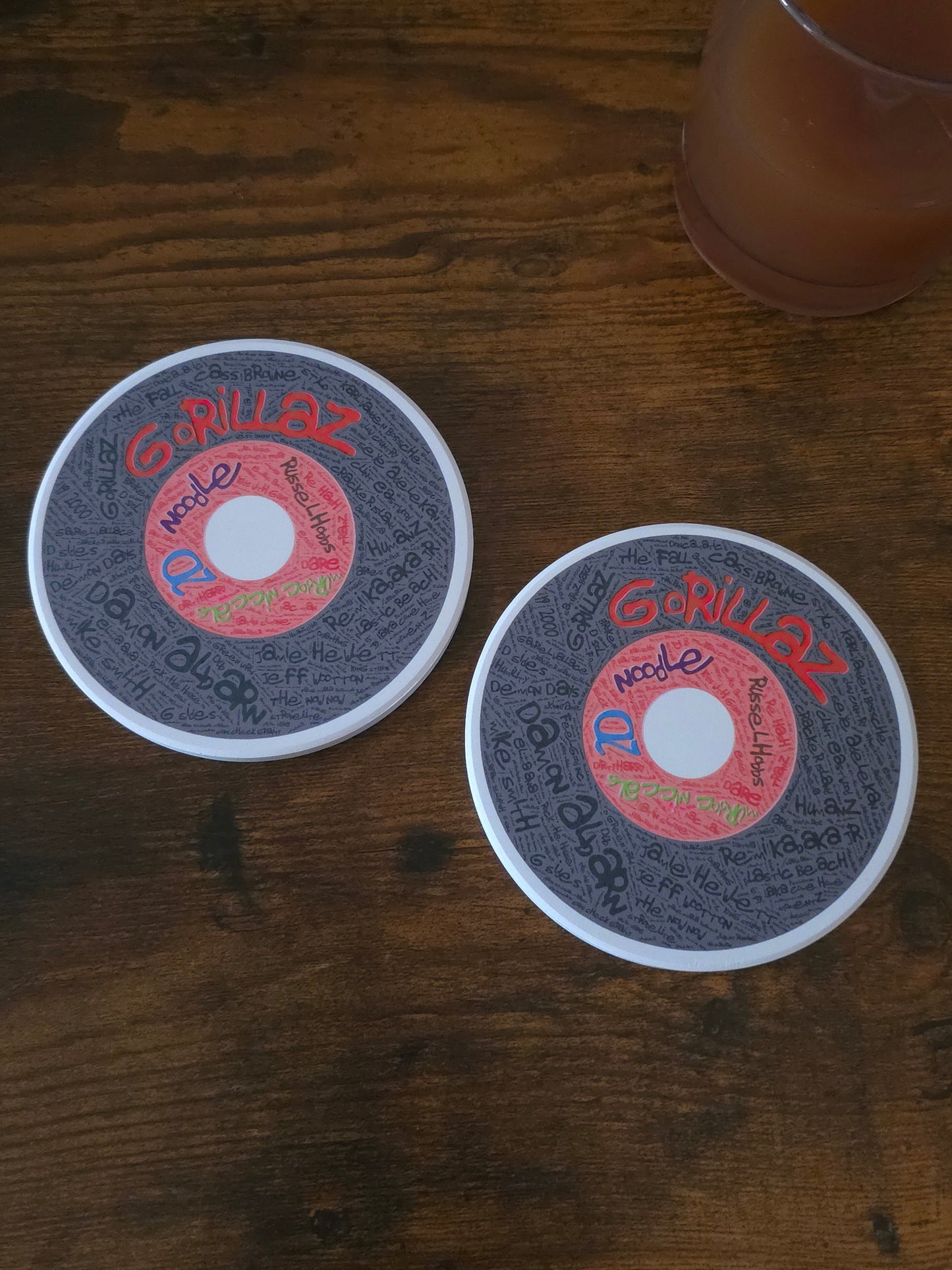 Ceramic Album Coasters