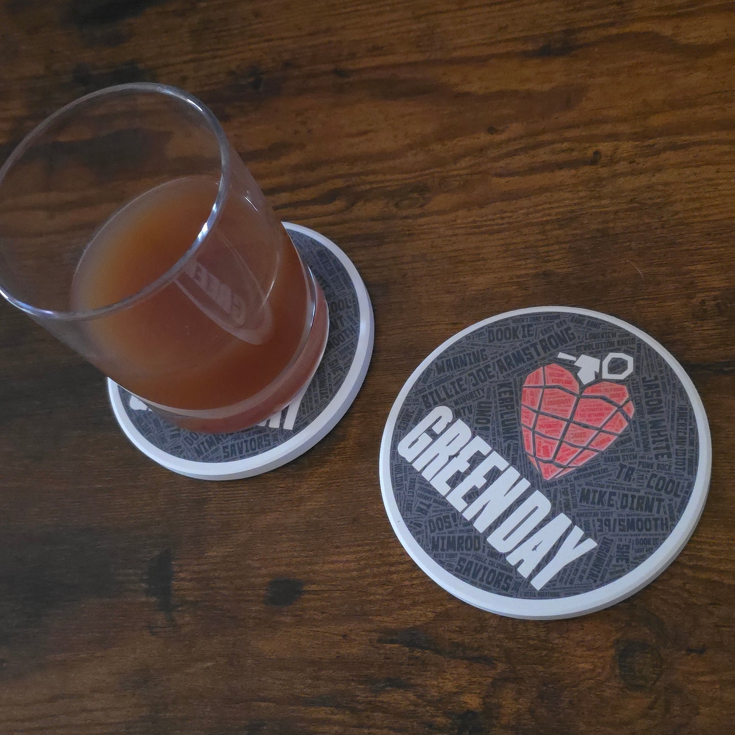 Ceramic Album Coasters