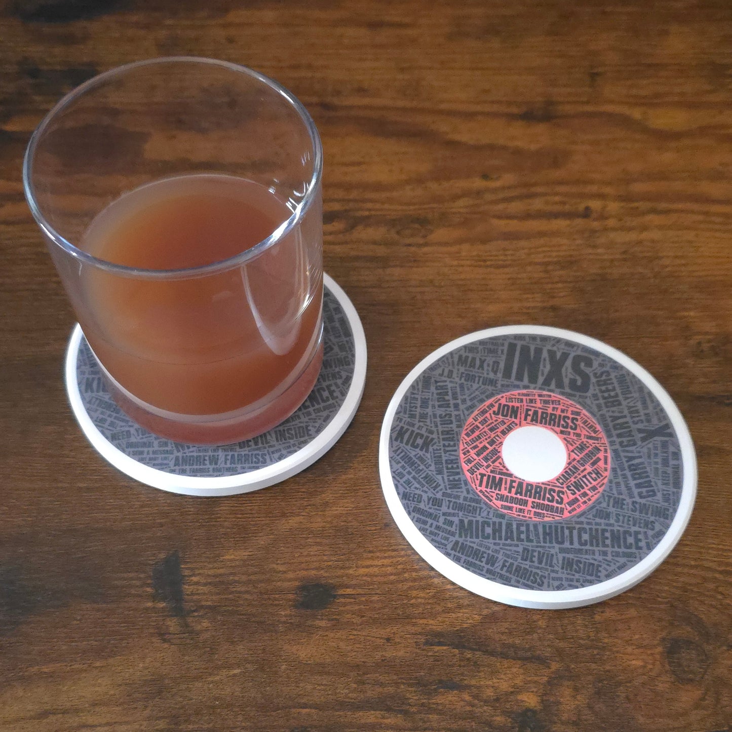 Ceramic Album Coasters
