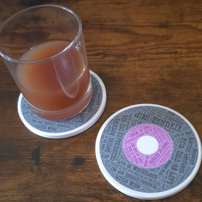 Ceramic Album Coasters