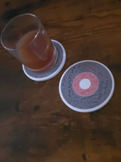 Ceramic Album Coasters