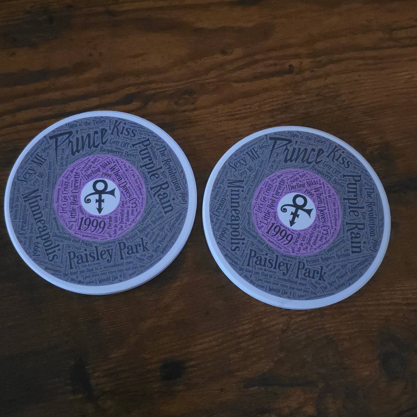 Ceramic Album Coasters