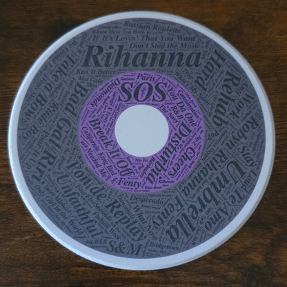 Ceramic Album Coasters