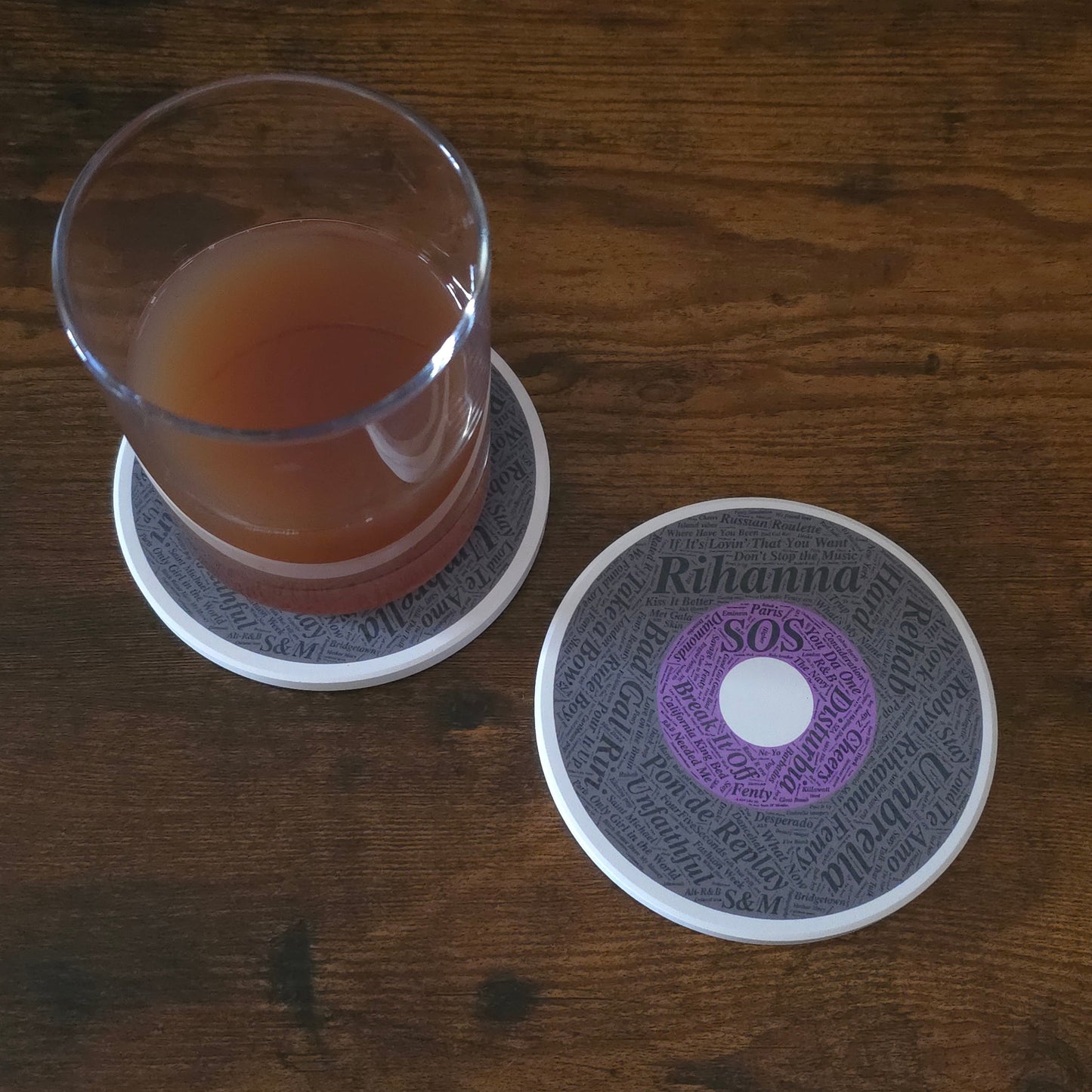 Ceramic Album Coasters