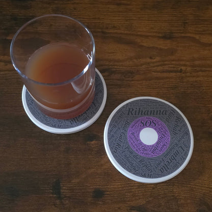 Ceramic Album Coasters