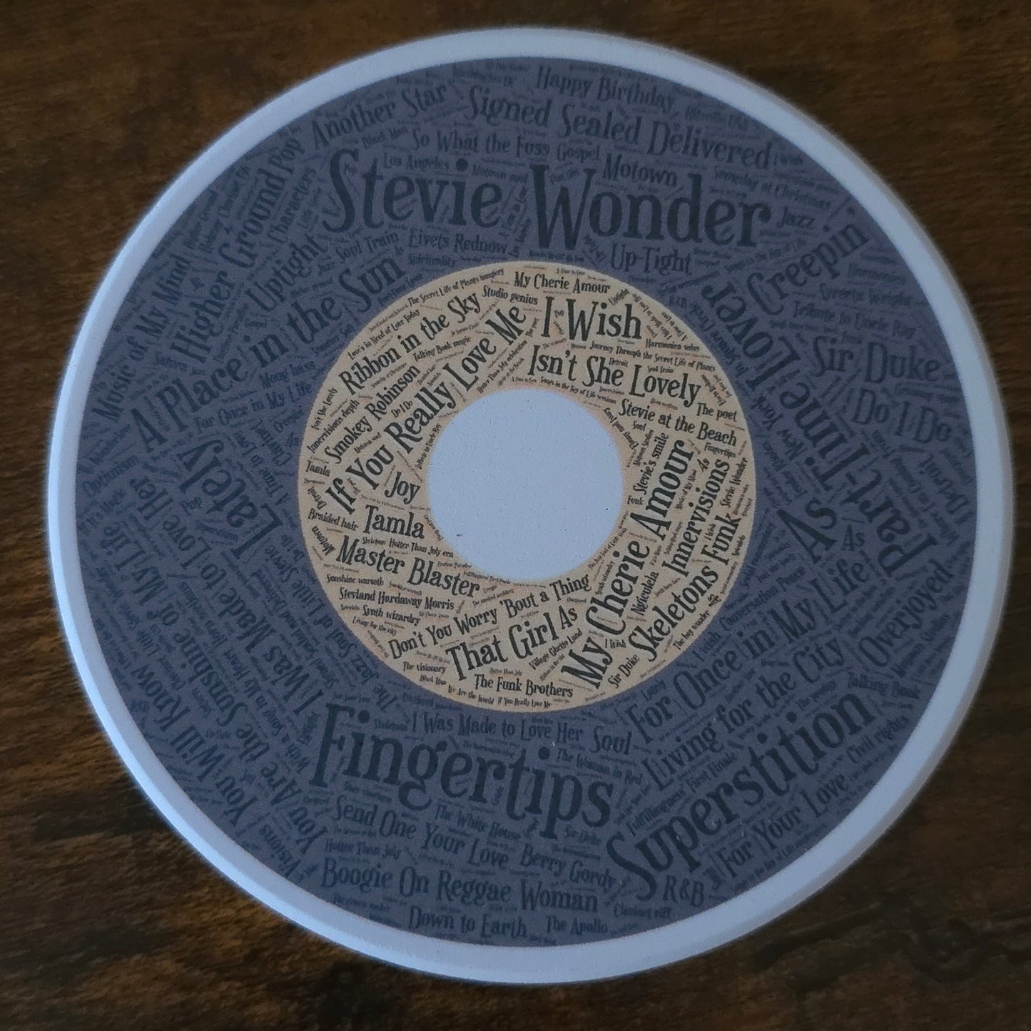 Ceramic Album Coasters