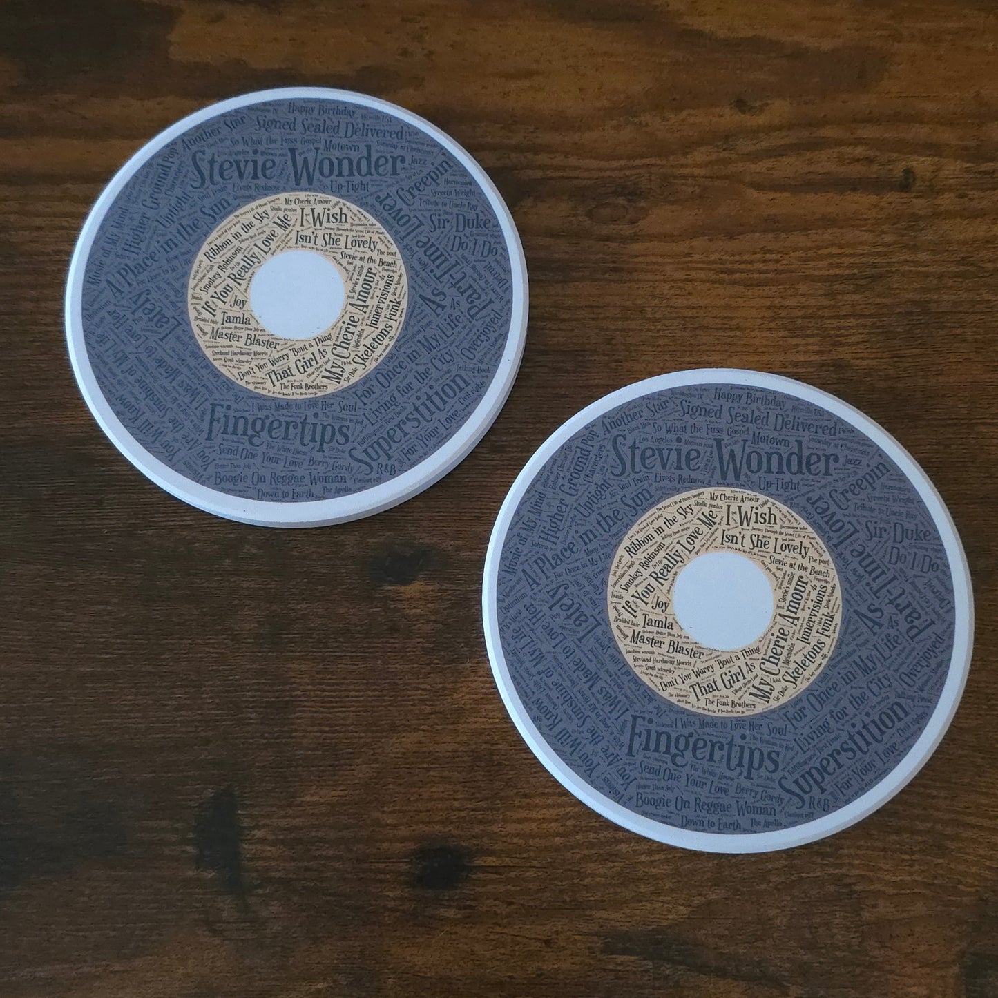 Ceramic Album Coasters