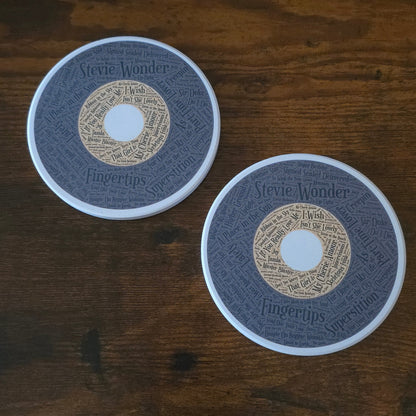 Ceramic Album Coasters