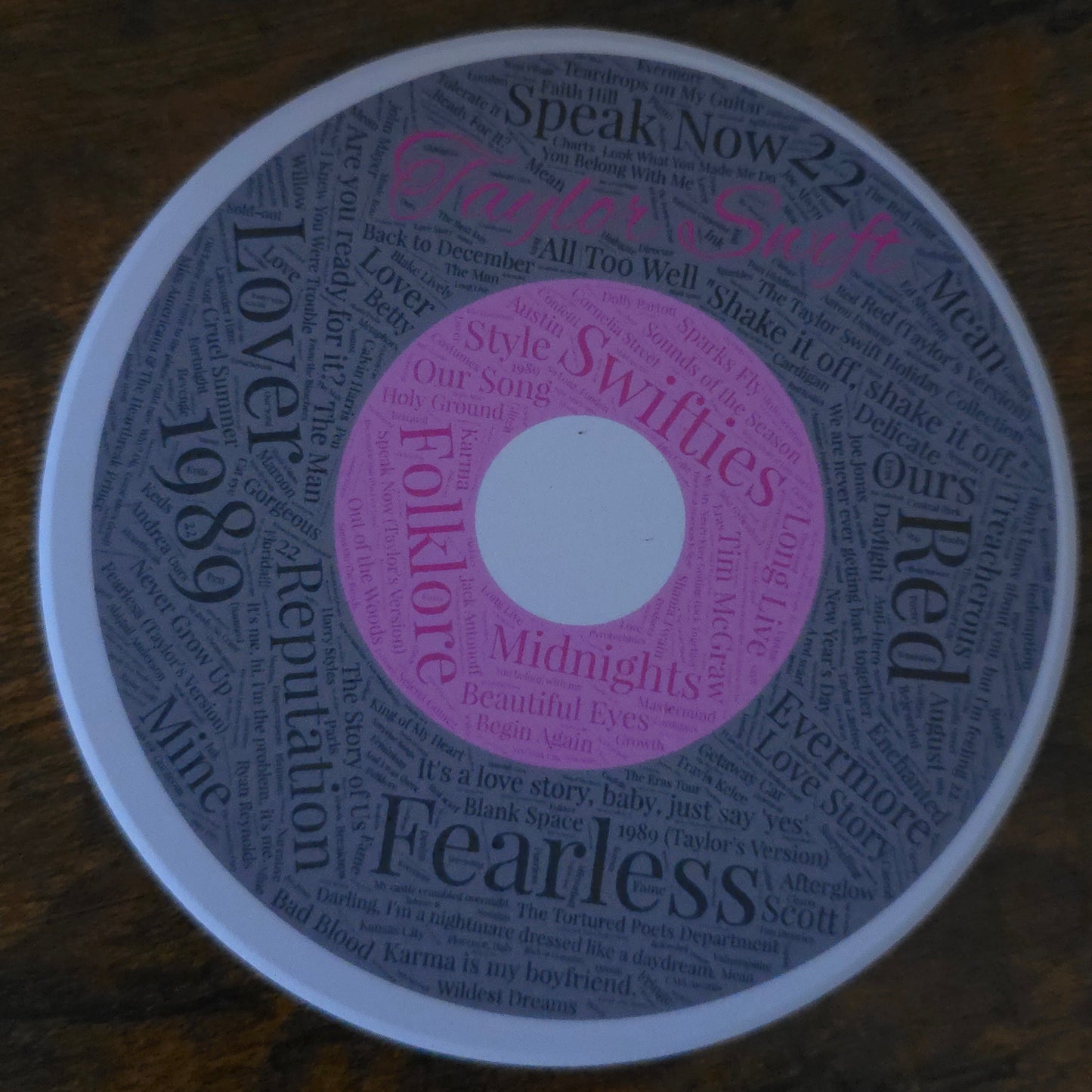 Ceramic Album Coasters