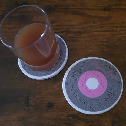 Ceramic Album Coasters