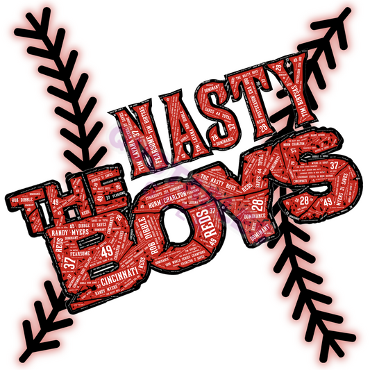 The Nasty Boys - Cincinnati Reds Icons