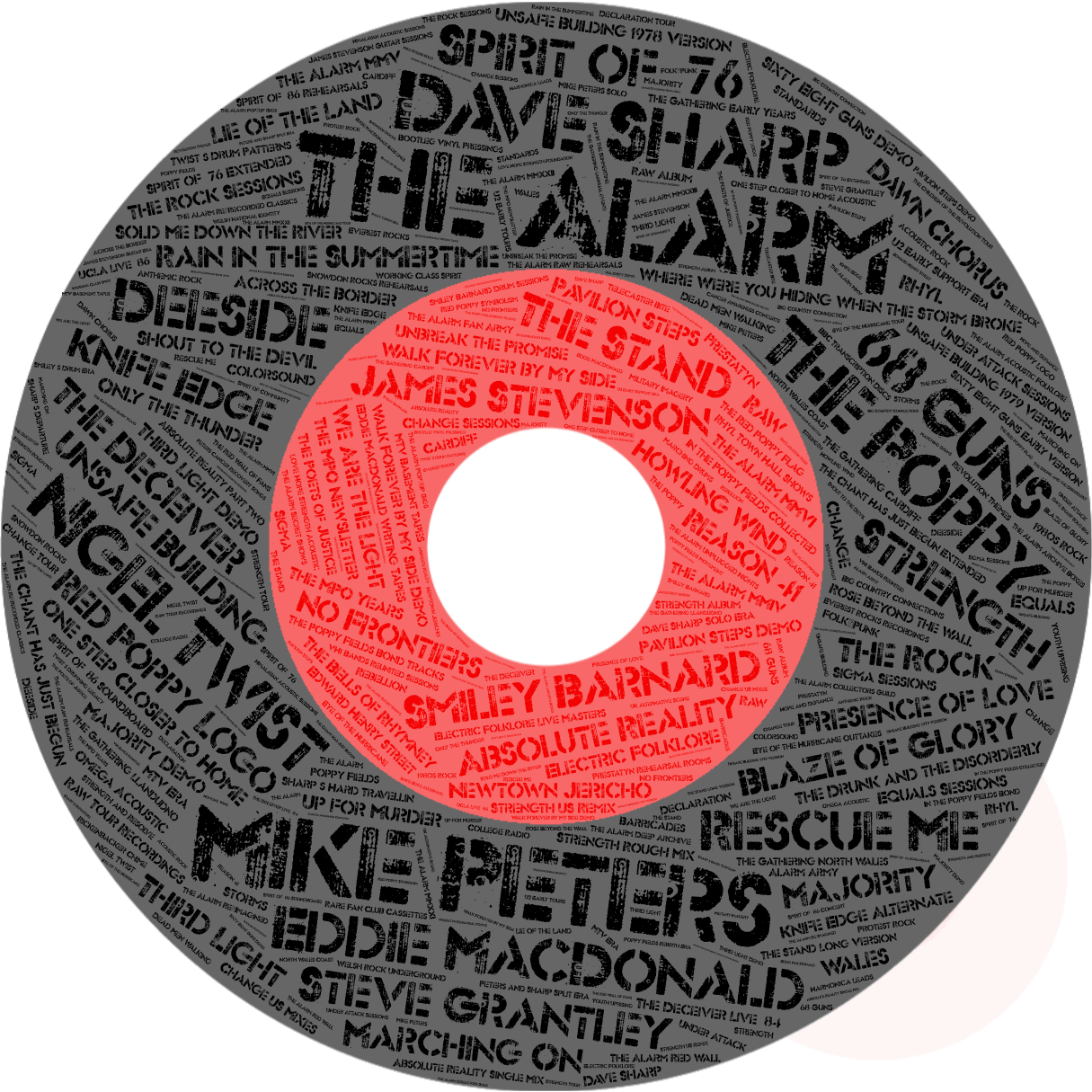 Ceramic Album Coasters