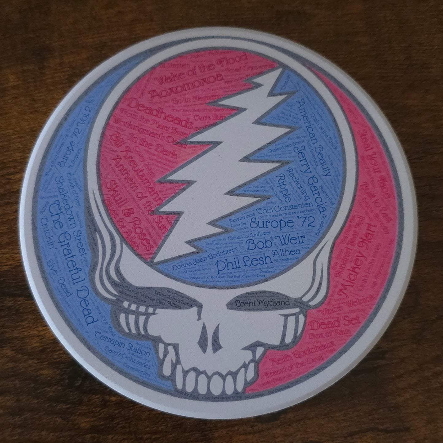 Ceramic Album Coasters