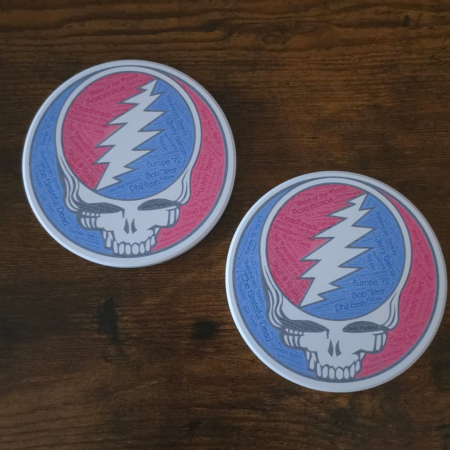 Ceramic Album Coasters