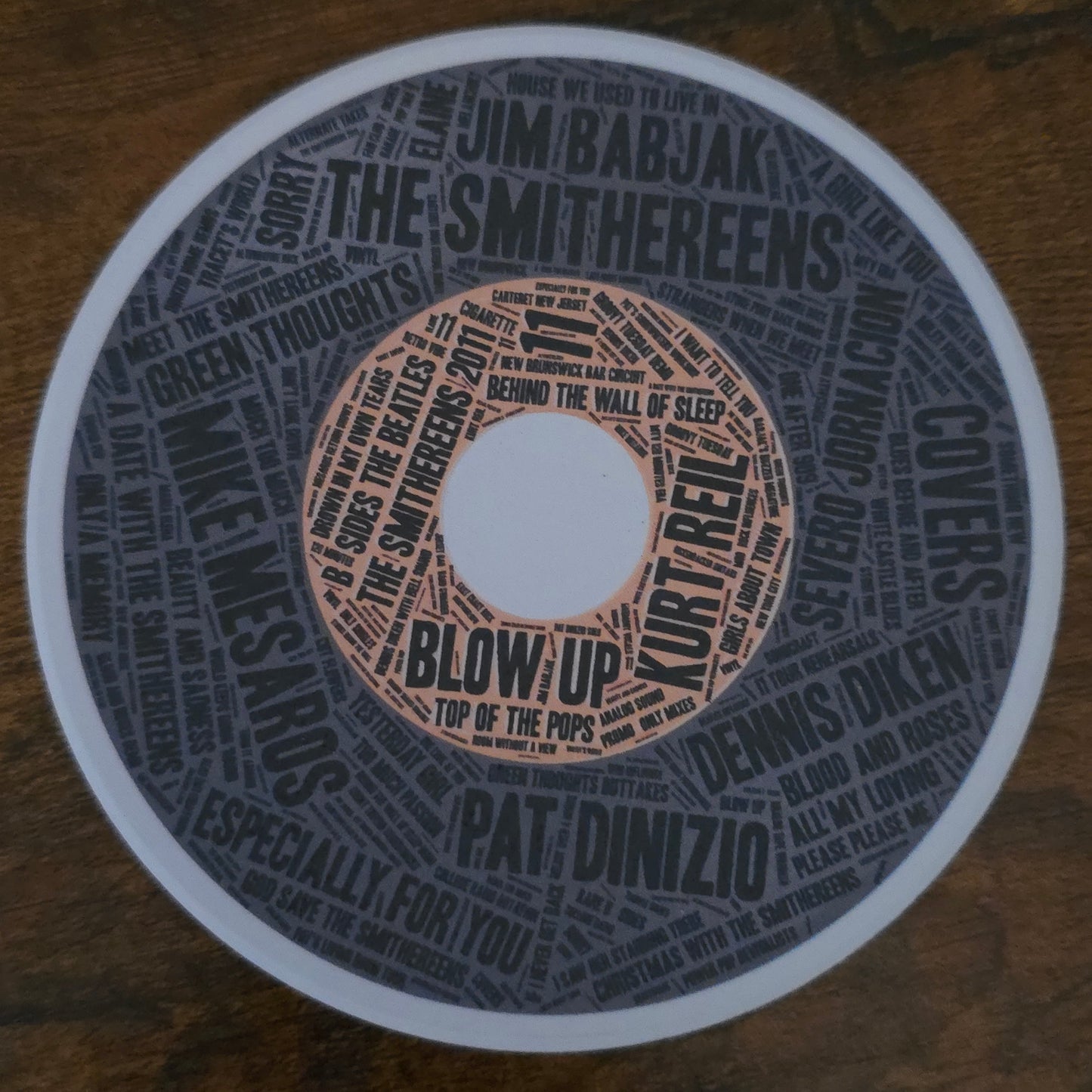 Ceramic Album Coasters