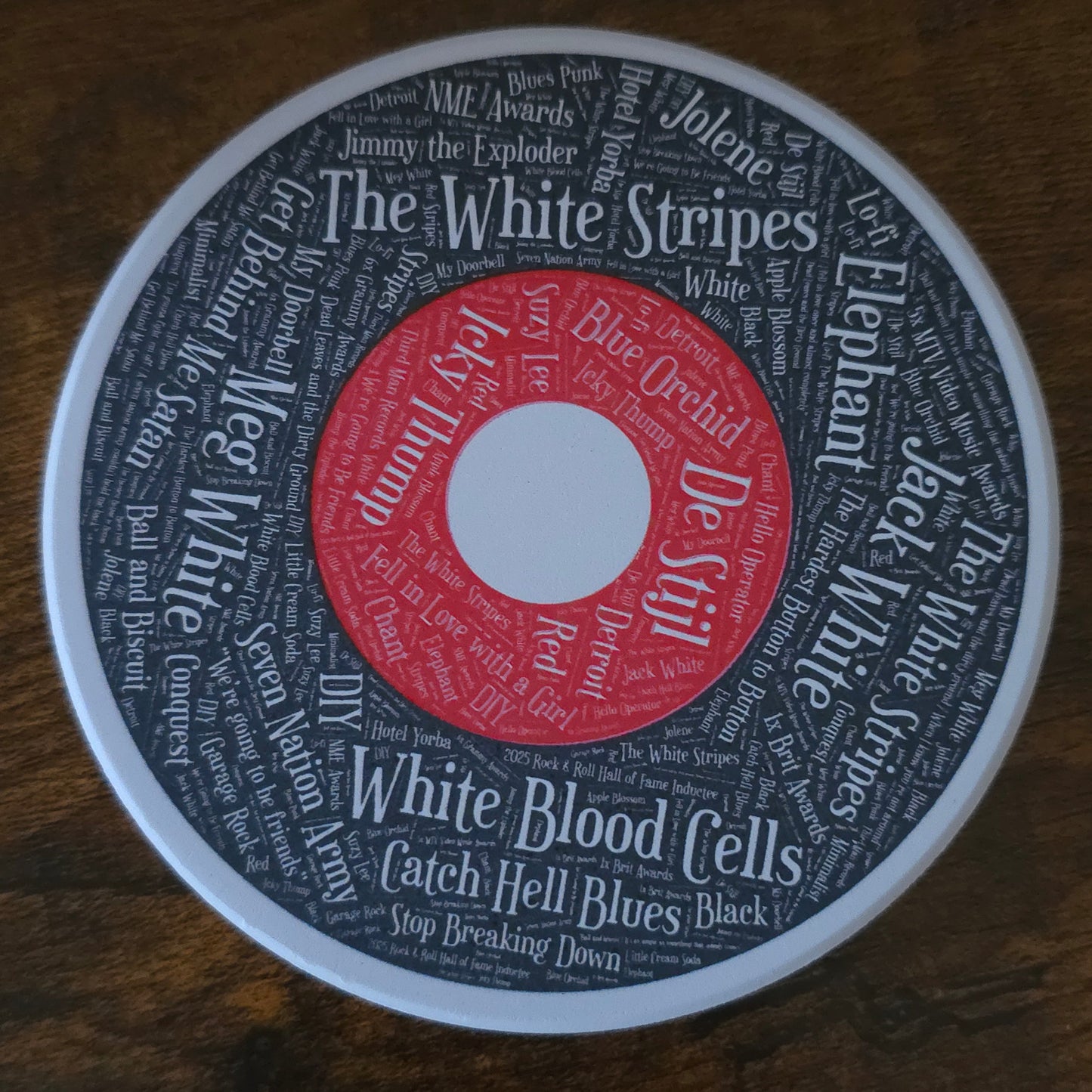 Ceramic Album Coasters