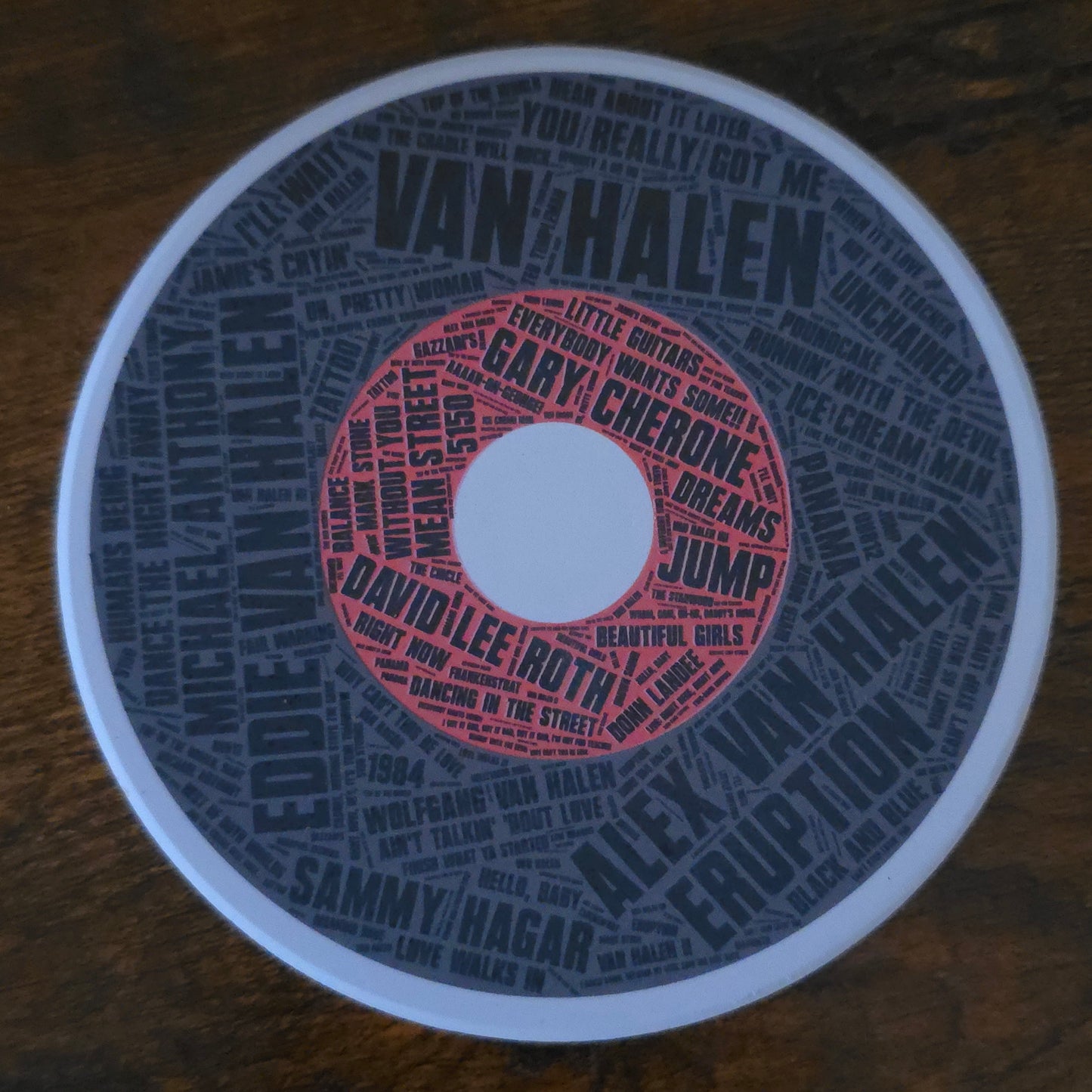 Ceramic Album Coasters