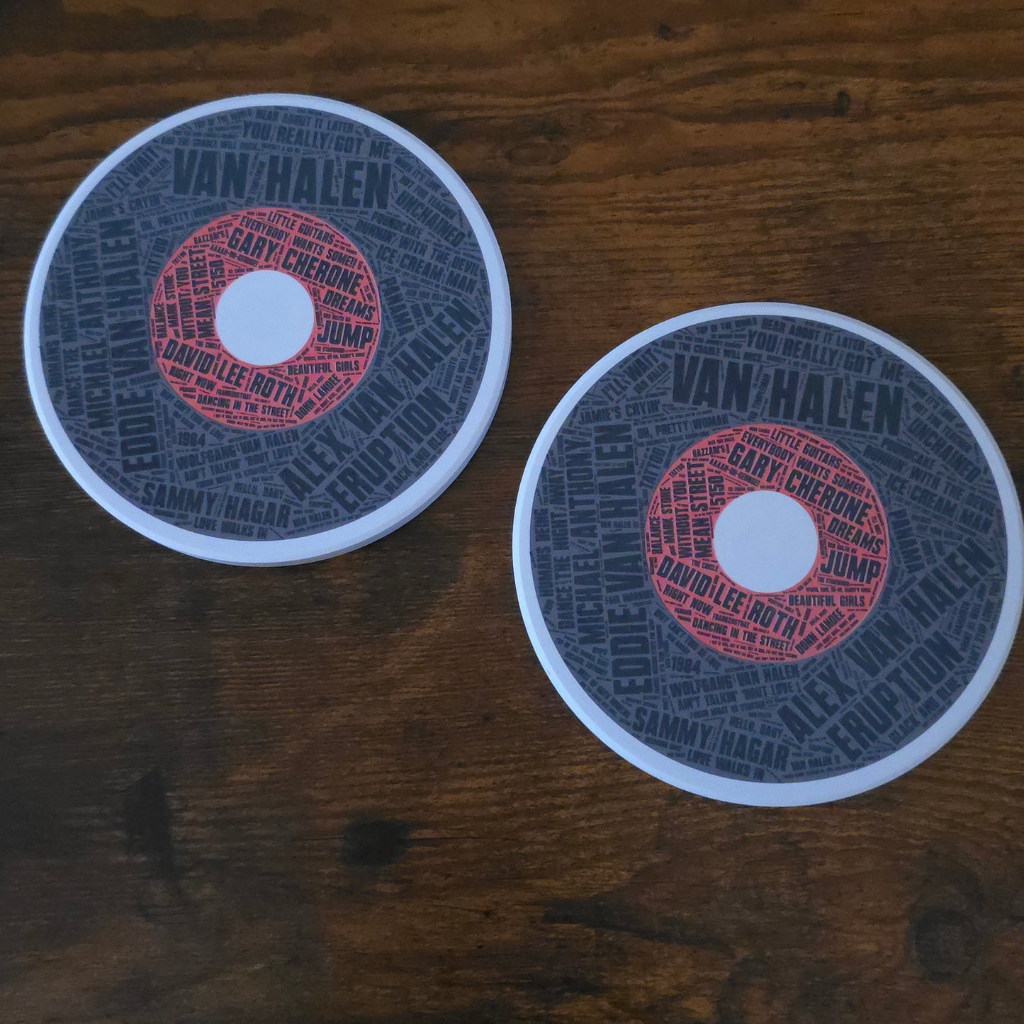 Ceramic Album Coasters