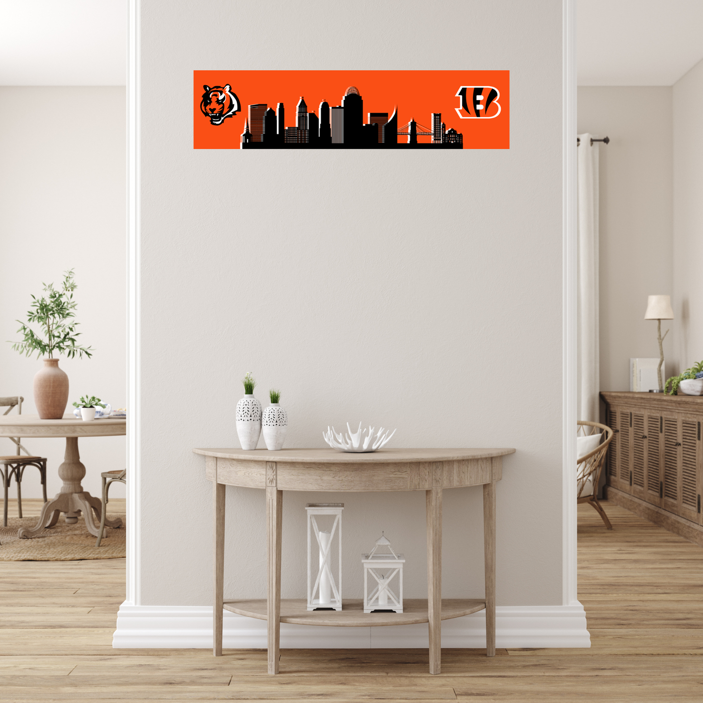 Cincinnati Sports Skyline Ceramic Wall Tiles