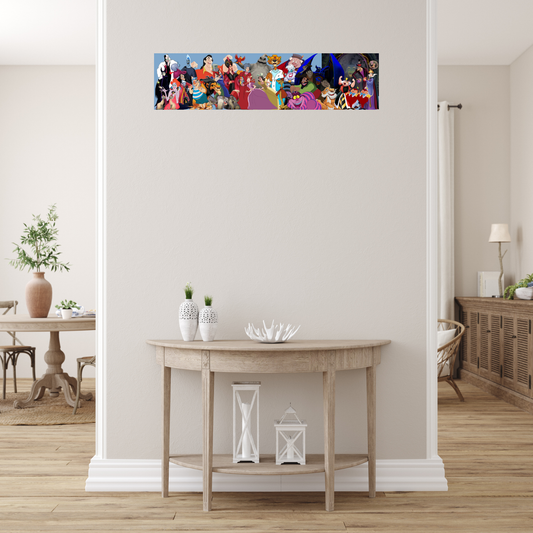 Disney Villians Ceramic Wall Tile