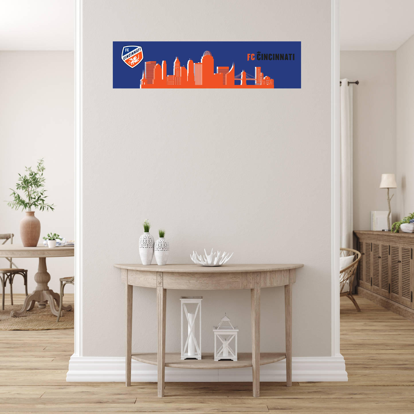 Cincinnati Sports Skyline Ceramic Wall Tiles
