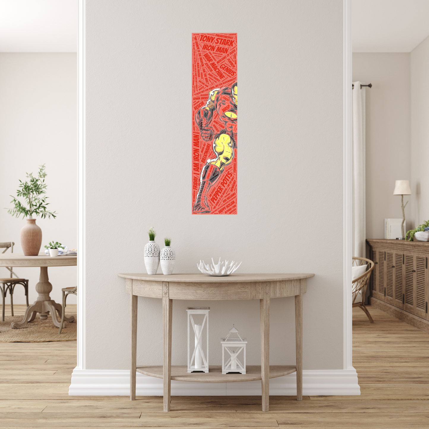 Iron Man Ceramic Wall Tile