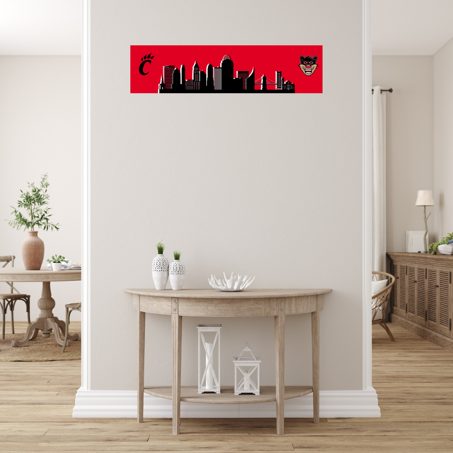 Cincinnati Sports Skyline Ceramic Wall Tiles