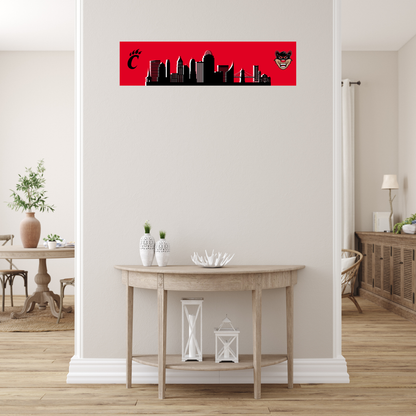 Cincinnati Sports Skyline Ceramic Wall Tiles