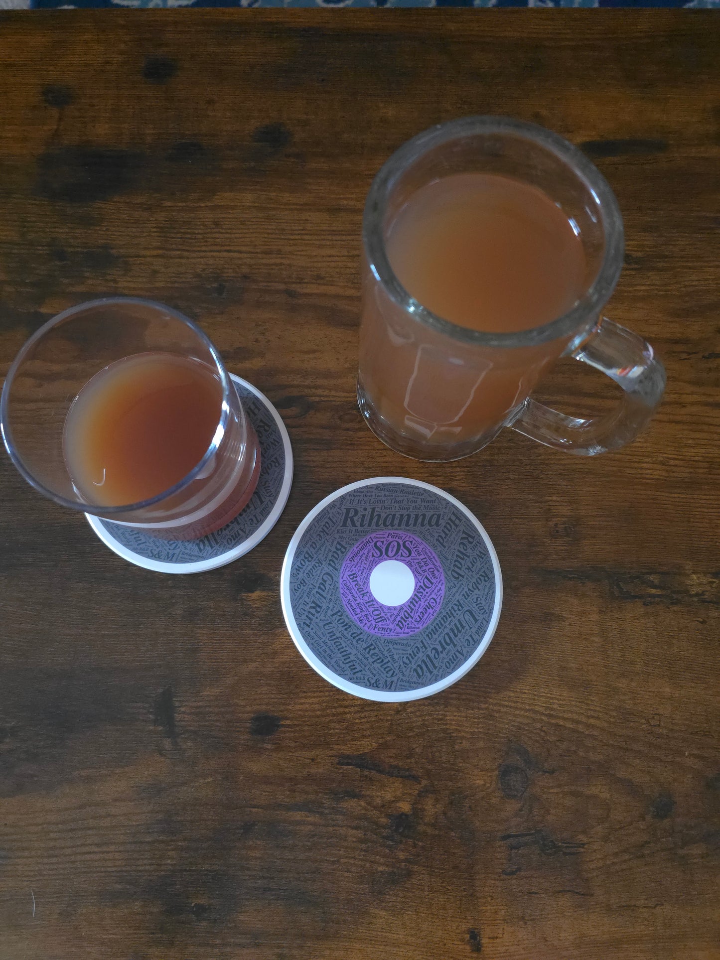Ceramic Album Coasters