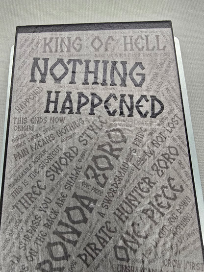 Roronoa Zoro Ceramic Wall Tile